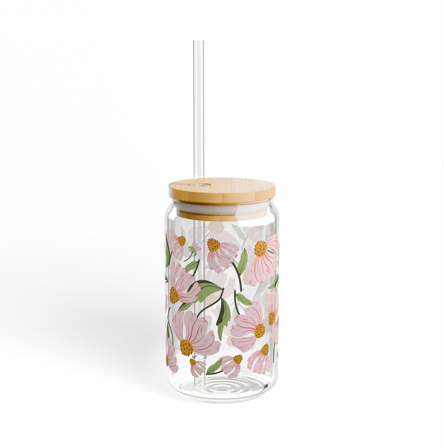 Flower Sipper Glass
