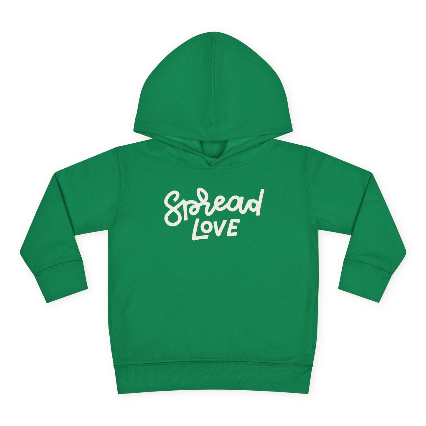Spread Love Pullover Toddler Fleece Hoodie