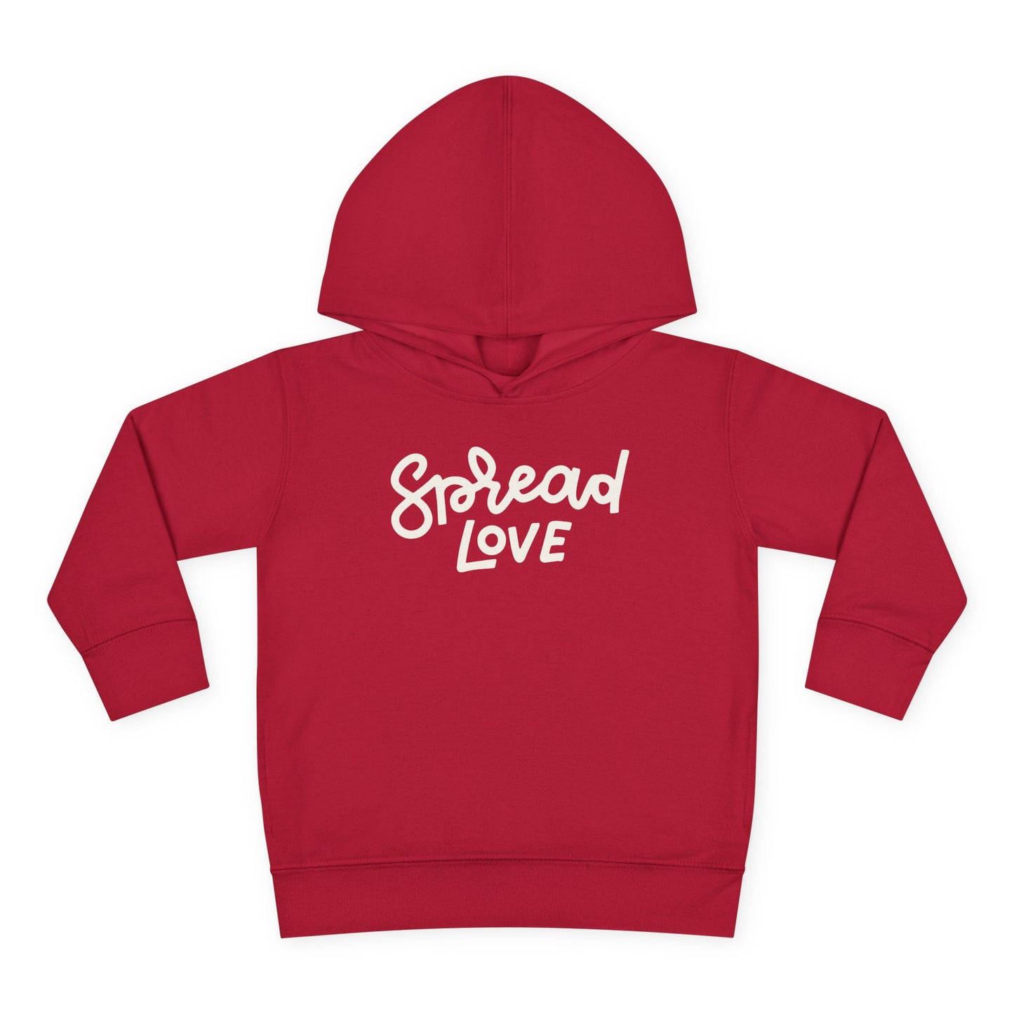 Spread Love Pullover Toddler Fleece Hoodie
