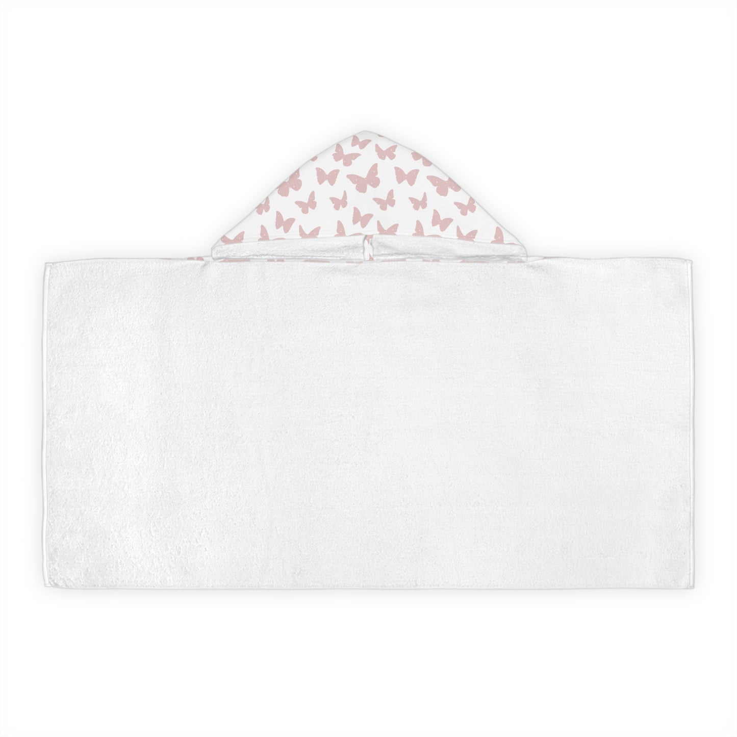Youth Butterfly Hooded Towel