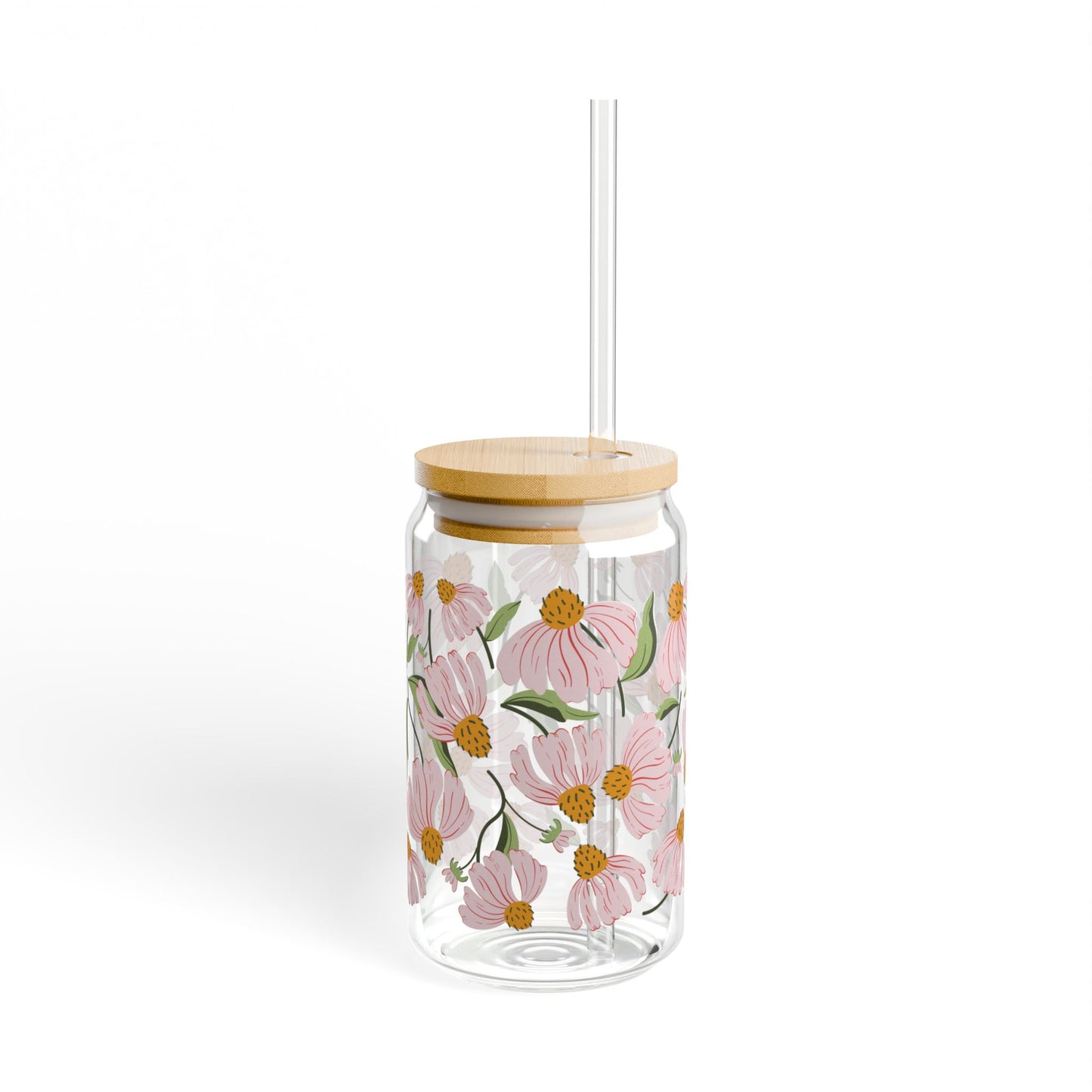 Flower Sipper Glass