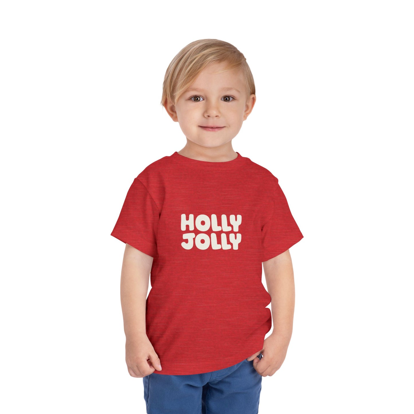 Holly Jolly Type Toddler T-Shirt