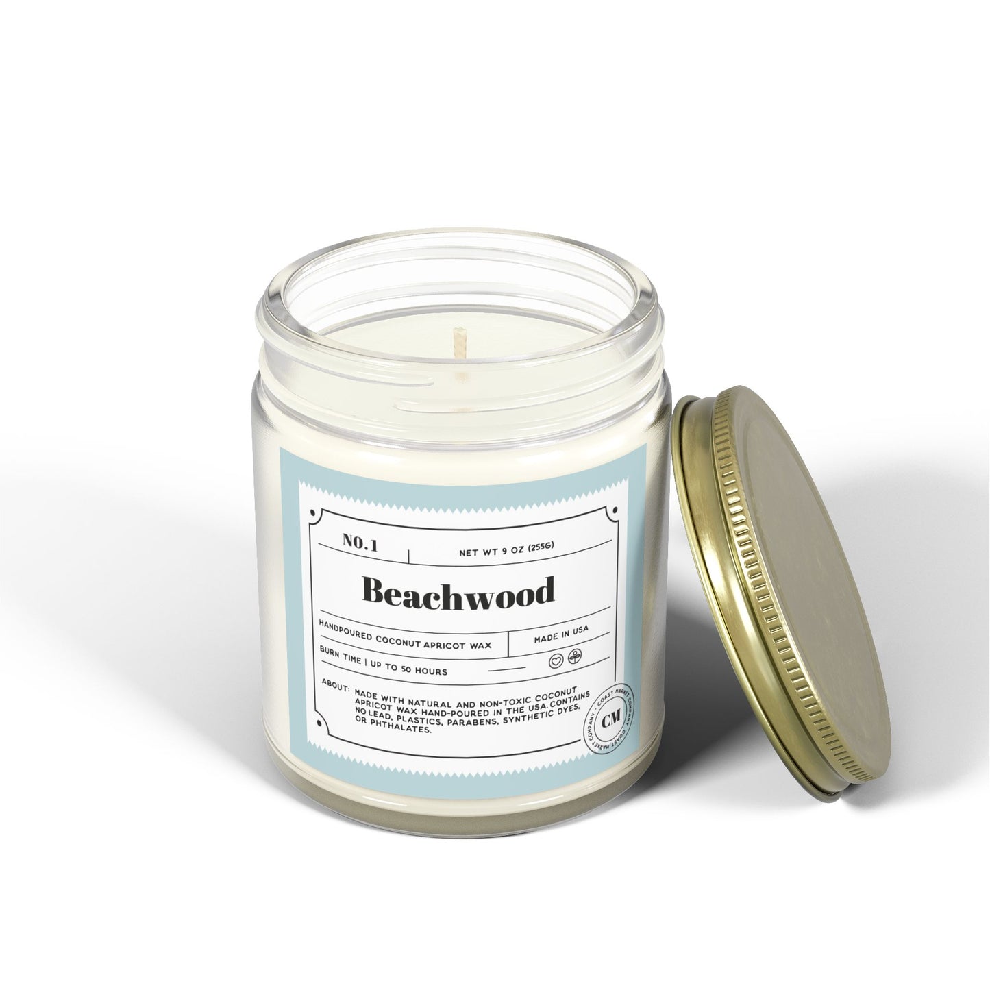 Beachwood Scented Candles,  ( 9oz)
