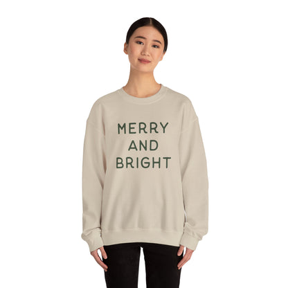 Merry + Bright Crewneck Sweatshirt