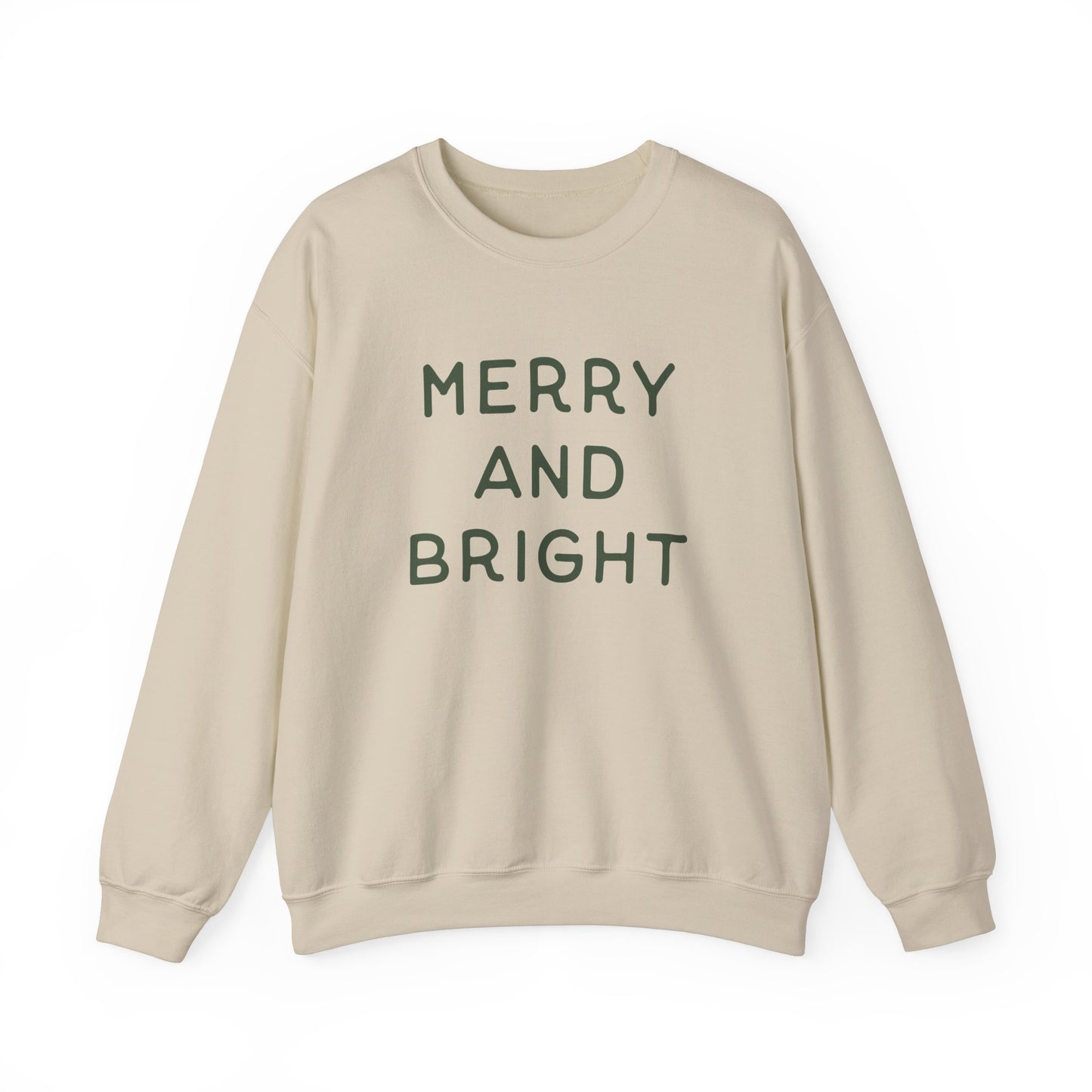 Merry + Bright Crewneck Sweatshirt