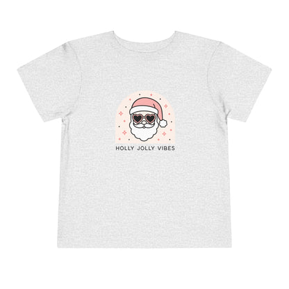 Holly Jolly Vibes Toddler T-Shirt