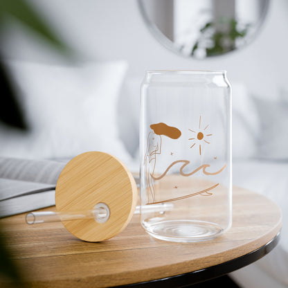 Hang Ten Sipper Glass