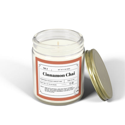 Cinnamon Chai Scented Candles,  ( 9oz)