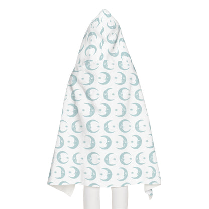 Youth Blue Moons Hooded Towel