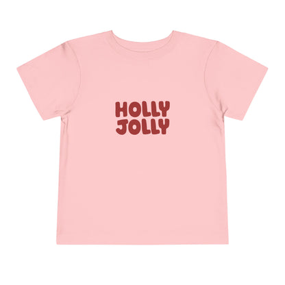 Holly Jolly Type Toddler T-Shirt