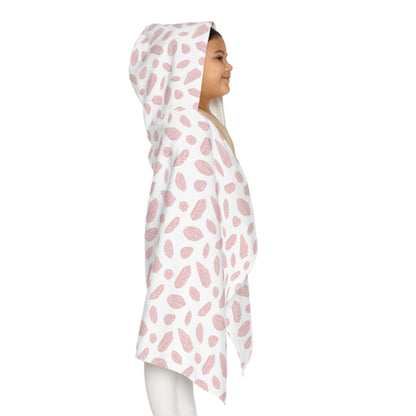 Youth Pink Crystals Hooded Towel