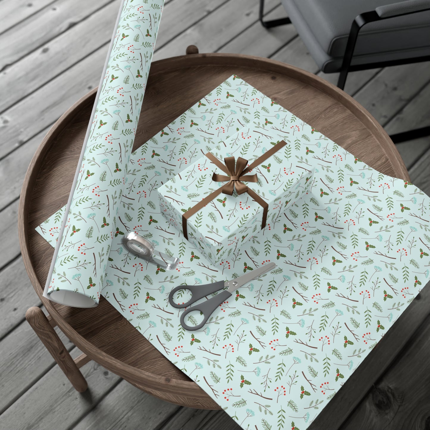 Holiday Twigs Wrapping Paper