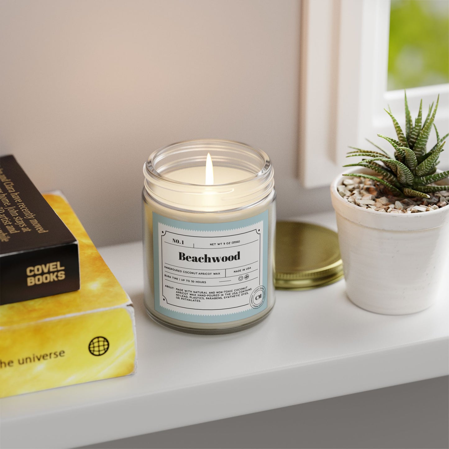 Beachwood Scented Candles,  ( 9oz)