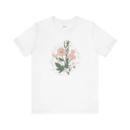 Spring Flora Bee Kind T-Shirt