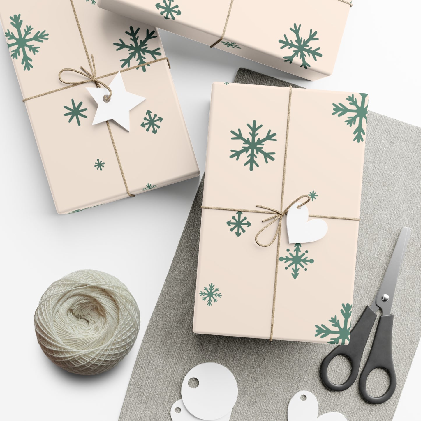 Snoflake Wrapping Papers