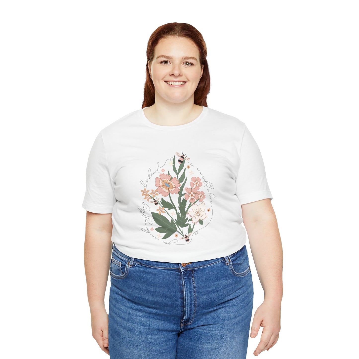 Spring Flora Bee Kind T-Shirt