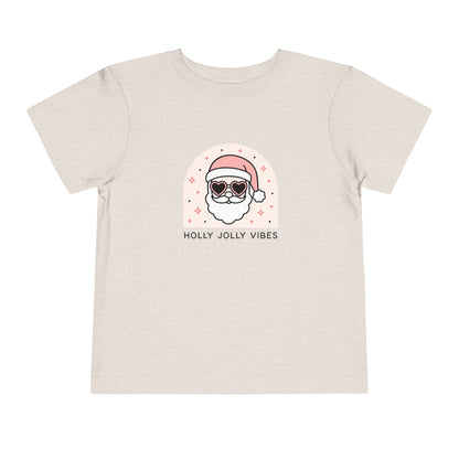 Holly Jolly Vibes Toddler T-Shirt