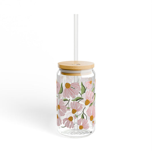 Flower Sipper Glass