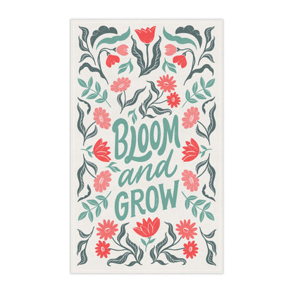 Bloom and Grow Tea Towel