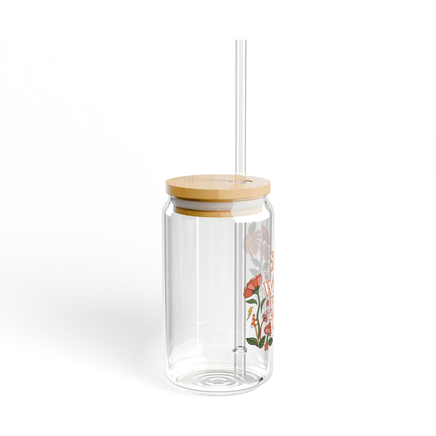 Stay Wild Sipper Glass