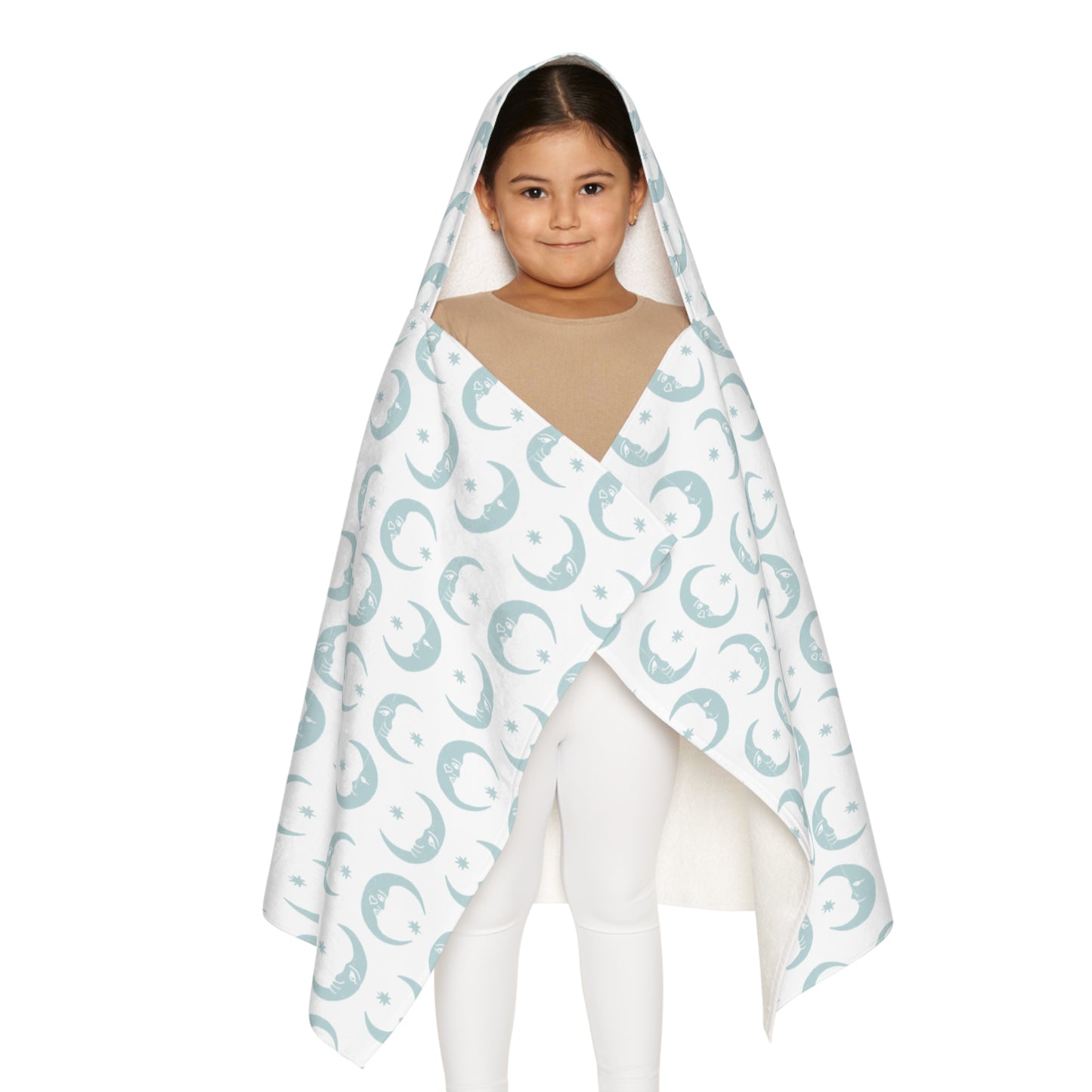 Youth Blue Moons Hooded Towel