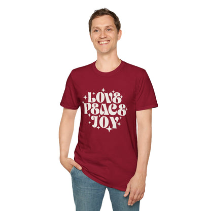 Love, Peace, Joy T-Shirt