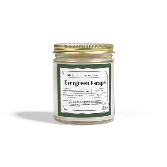 Evergreen Escape Scented Candles, (9oz)