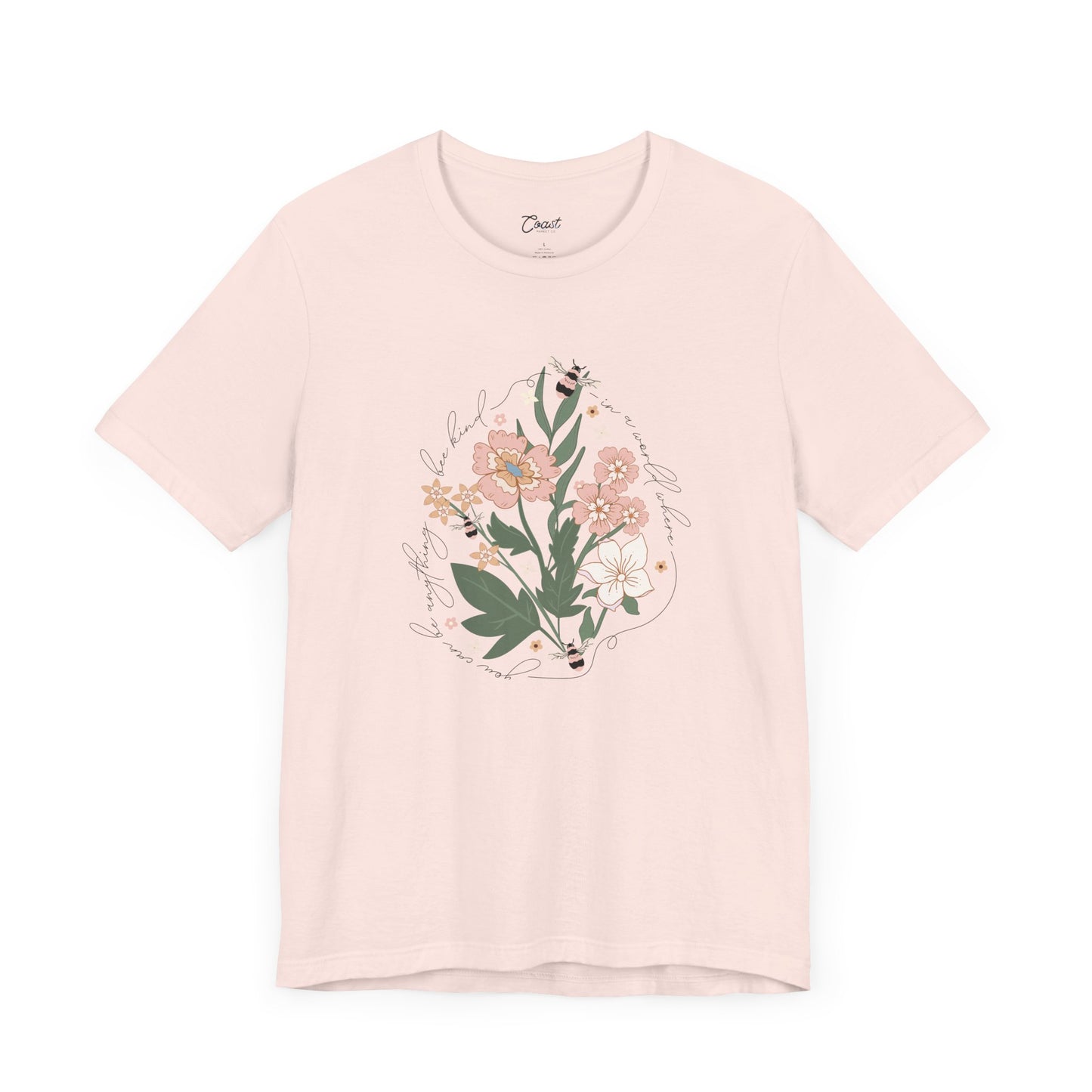 Spring Flora Bee Kind T-Shirt