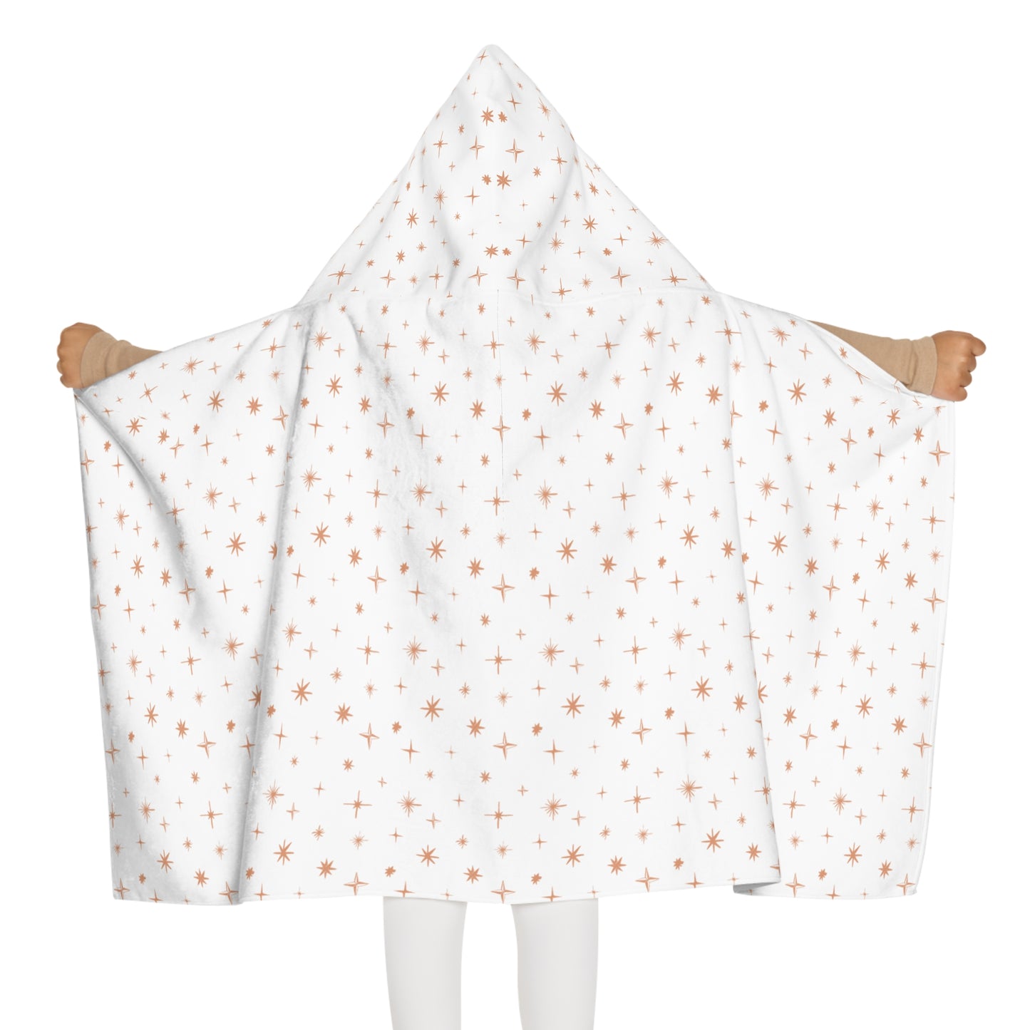 Youth Delicate Stars Hooded Towel