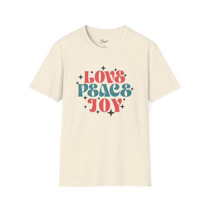 Love, Peace, Joy T-Shirt