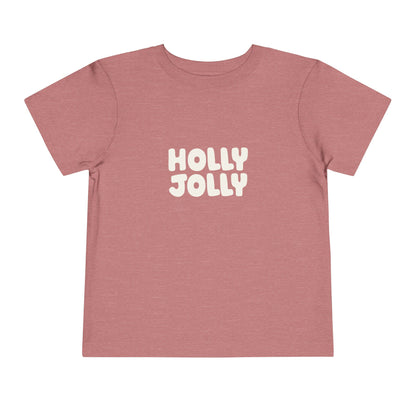 Holly Jolly Type Toddler T-Shirt