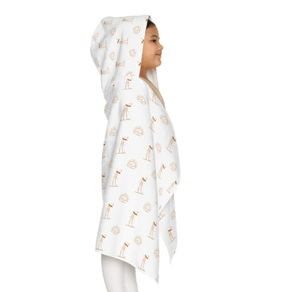 Youth Surfer Girl Hooded Towel