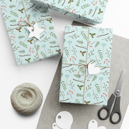 Holiday Twigs Wrapping Paper