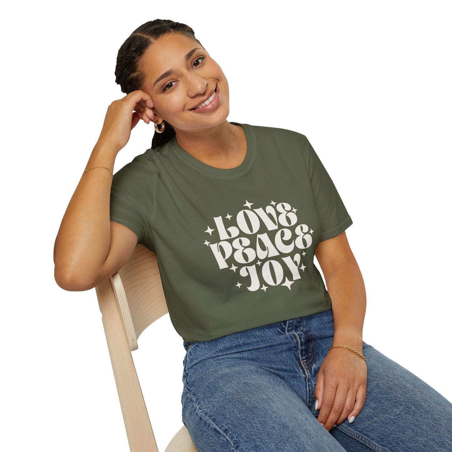 Love, Peace, Joy T-Shirt