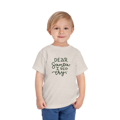 Dear Santa Toddler T-Shirt