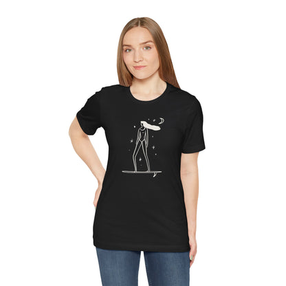 Moon Surfer Girl T-shirt