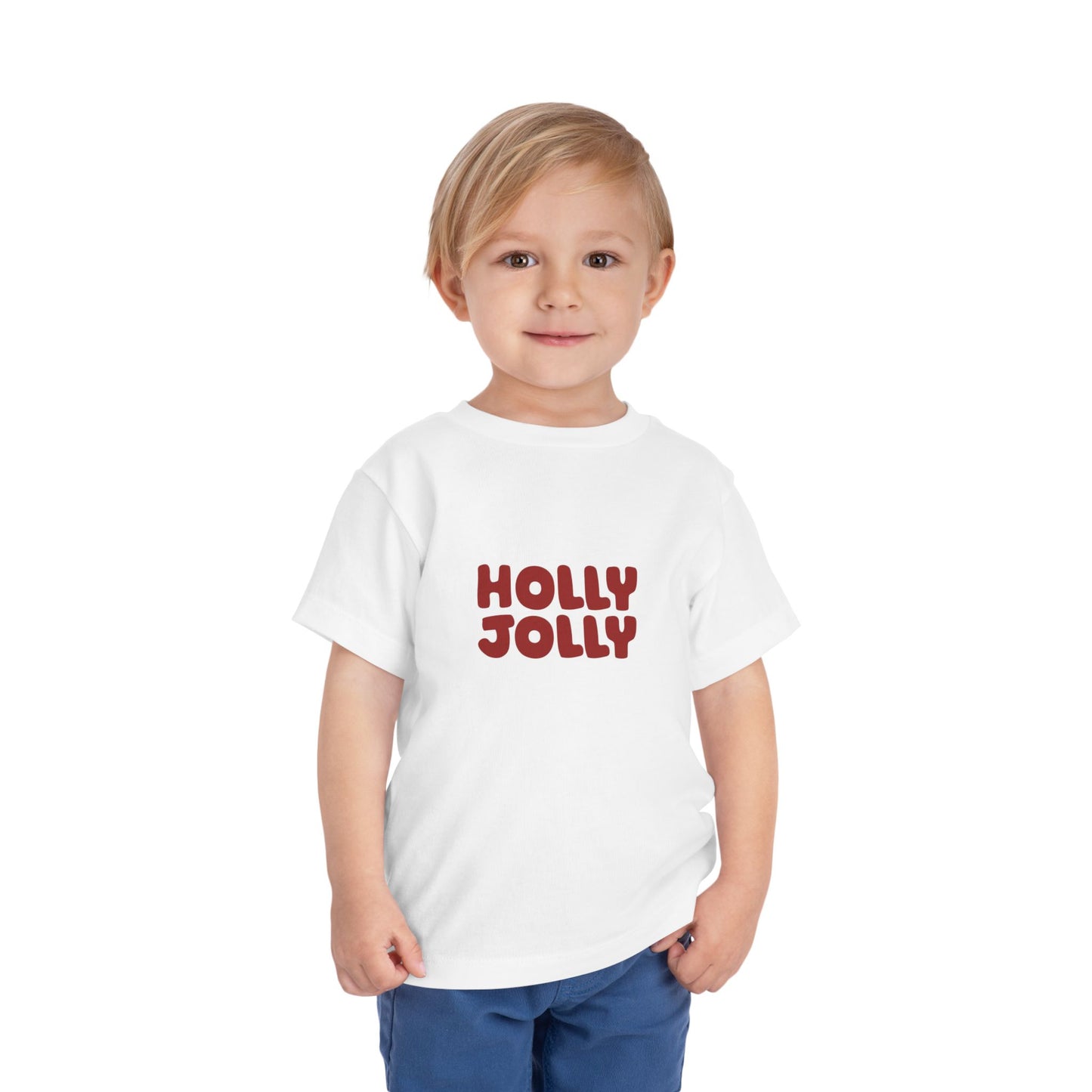 Holly Jolly Type Toddler T-Shirt