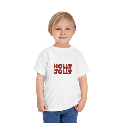 Holly Jolly Type Toddler T-Shirt