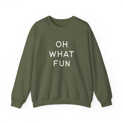 Oh what fun Crewneck Sweatshirt