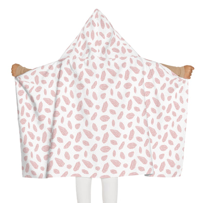 Youth Pink Crystals Hooded Towel