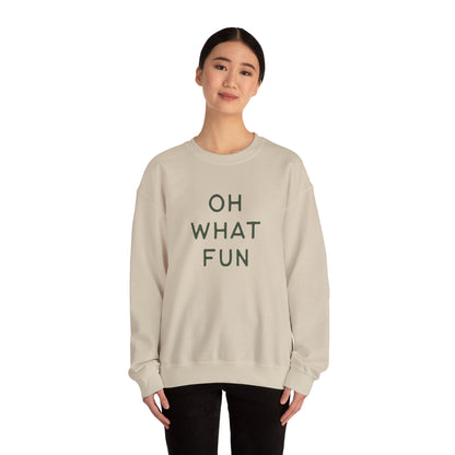 Oh what fun Crewneck Sweatshirt