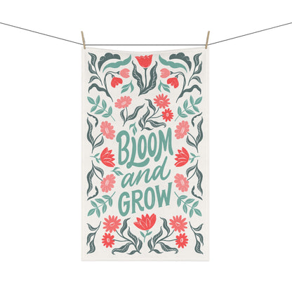 Bloom and Grow Tea Towel