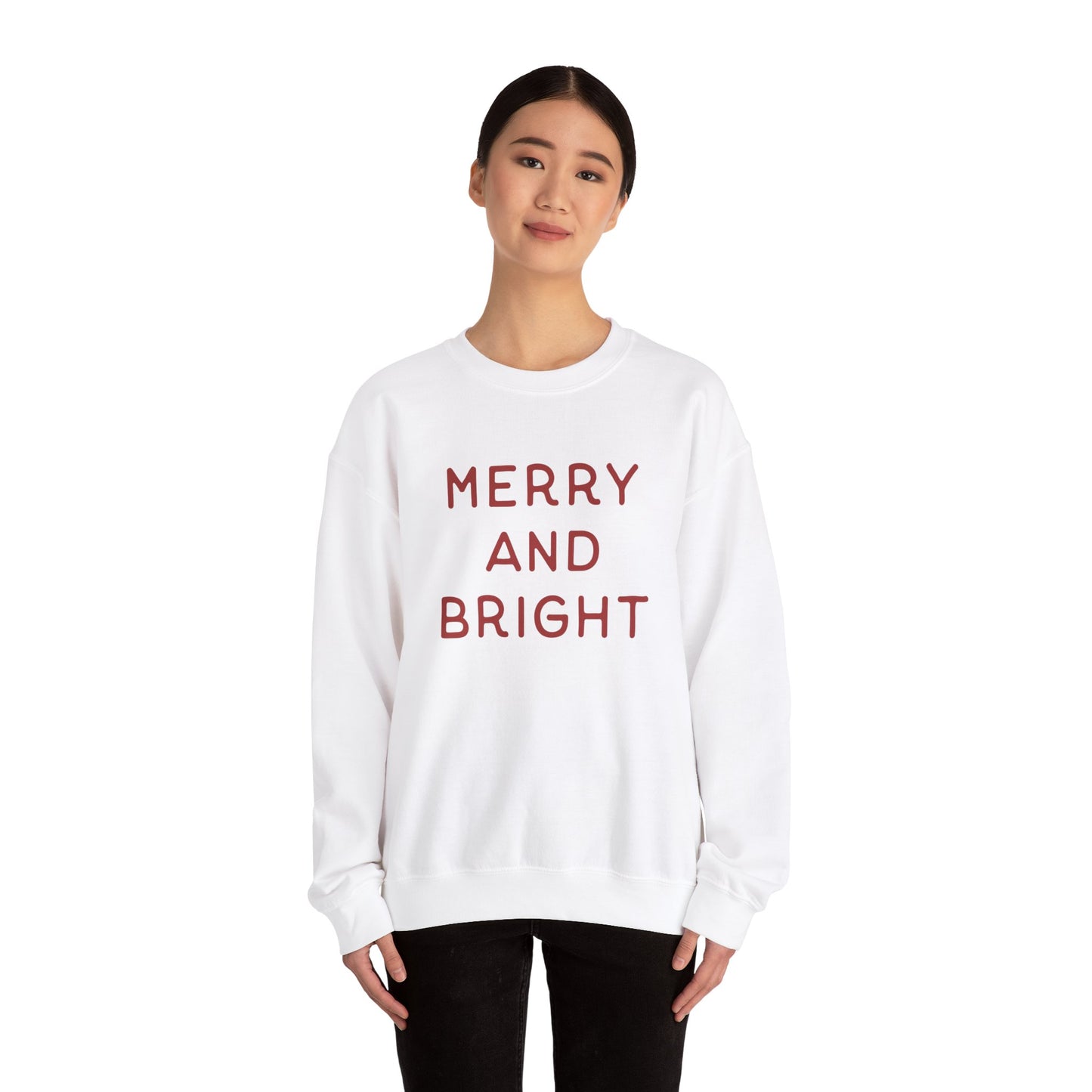 Merry + Bright Crewneck Sweatshirt