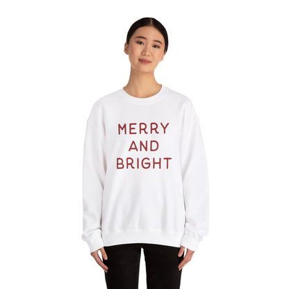 Merry + Bright Crewneck Sweatshirt