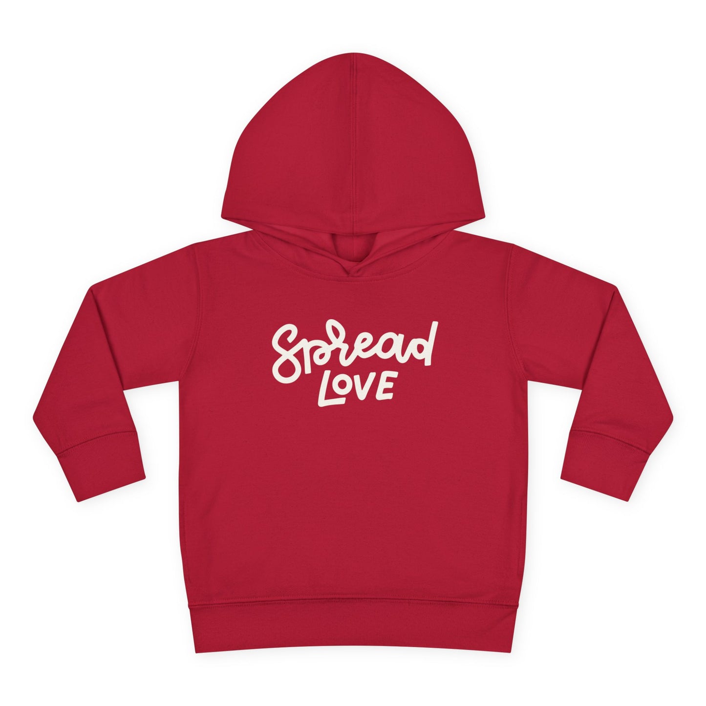 Spread Love Pullover Toddler Fleece Hoodie