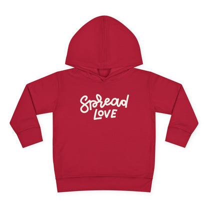 Spread Love Pullover Toddler Fleece Hoodie