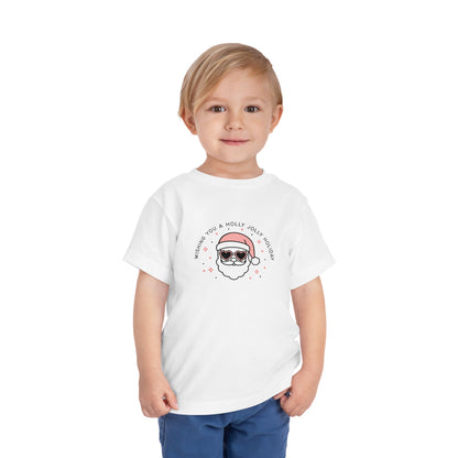 Holly Jolly Vibes Toddler T-shirt