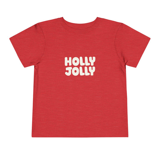 Holly Jolly Type Toddler T-Shirt