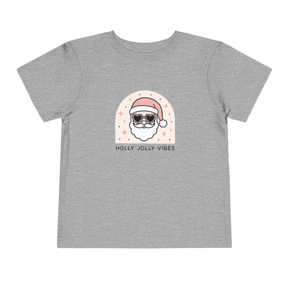 Holly Jolly Vibes Toddler T-Shirt