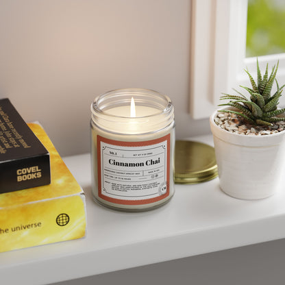 Cinnamon Chai Scented Candles,  ( 9oz)